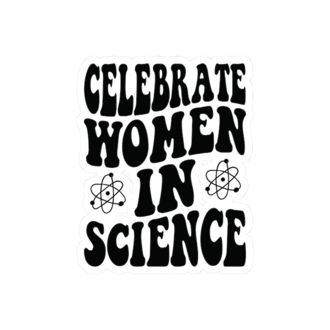 Celebrate Women In Science Kiss-Cut Stickers