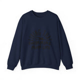Living That Swimming Mom Life Unisex Heavy Blend™ Crewneck Sweatshirt