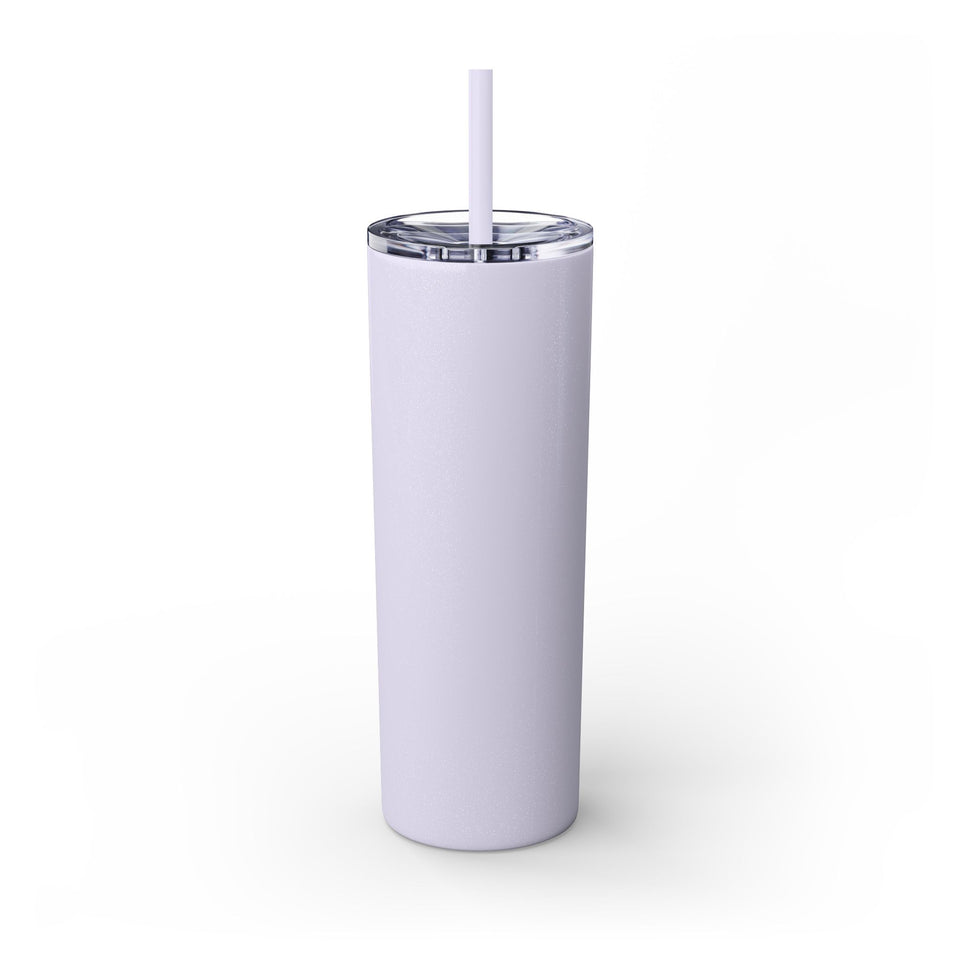 Hot Cowgirl Summer Skinny Tumbler with Straw, 20oz
