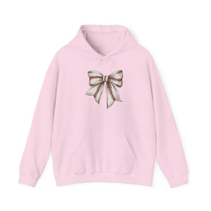 Baseball Bow Unisex Hooded Sweatshirt