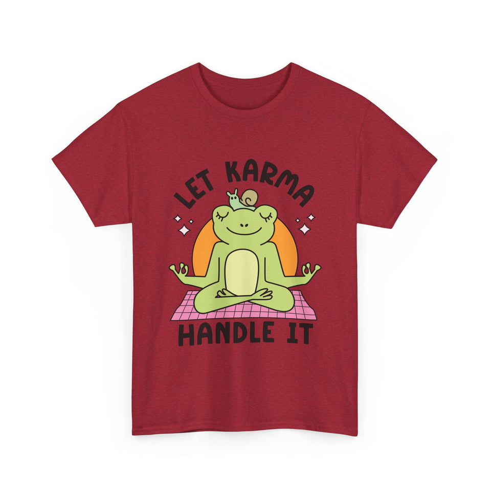 Let Karma Handle It Unisex Heavy Cotton Tee