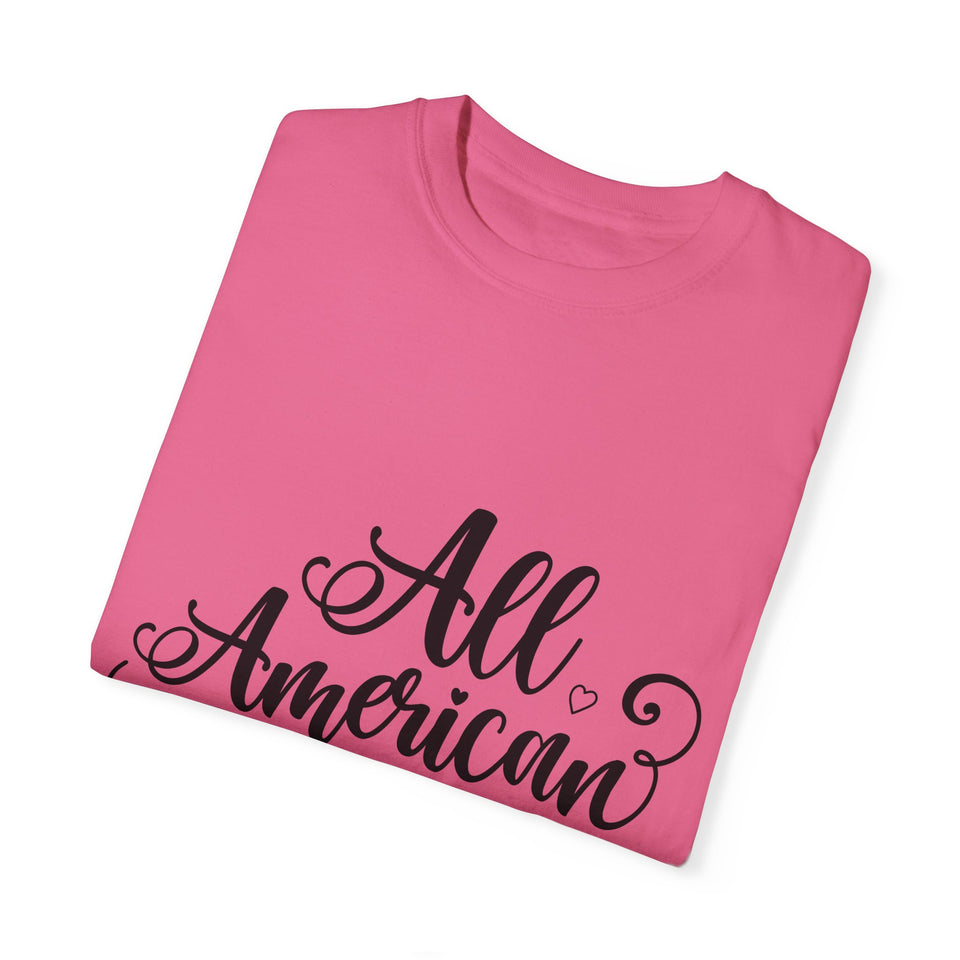 All American Dad Unisex Garment-Dyed T-shirt
