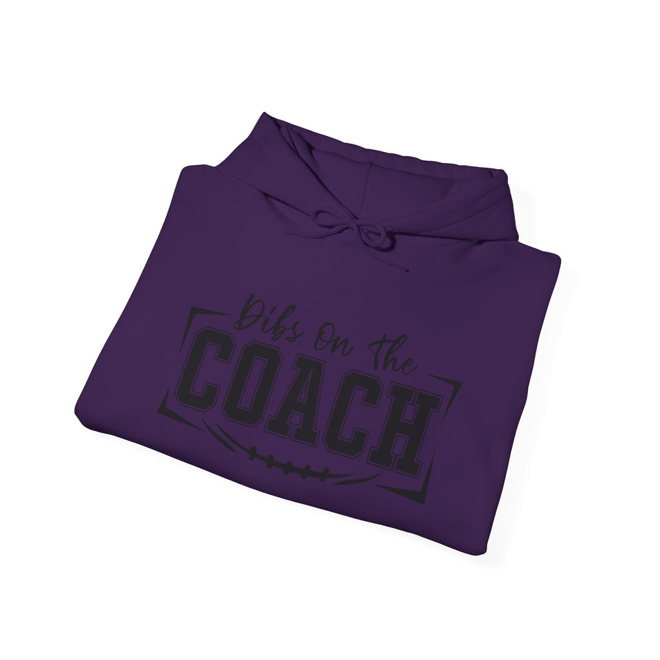 Dids On The Coach Unisex Coach Hooded Sweatshirt - Perfect Gift for Coaches & Sports Fans