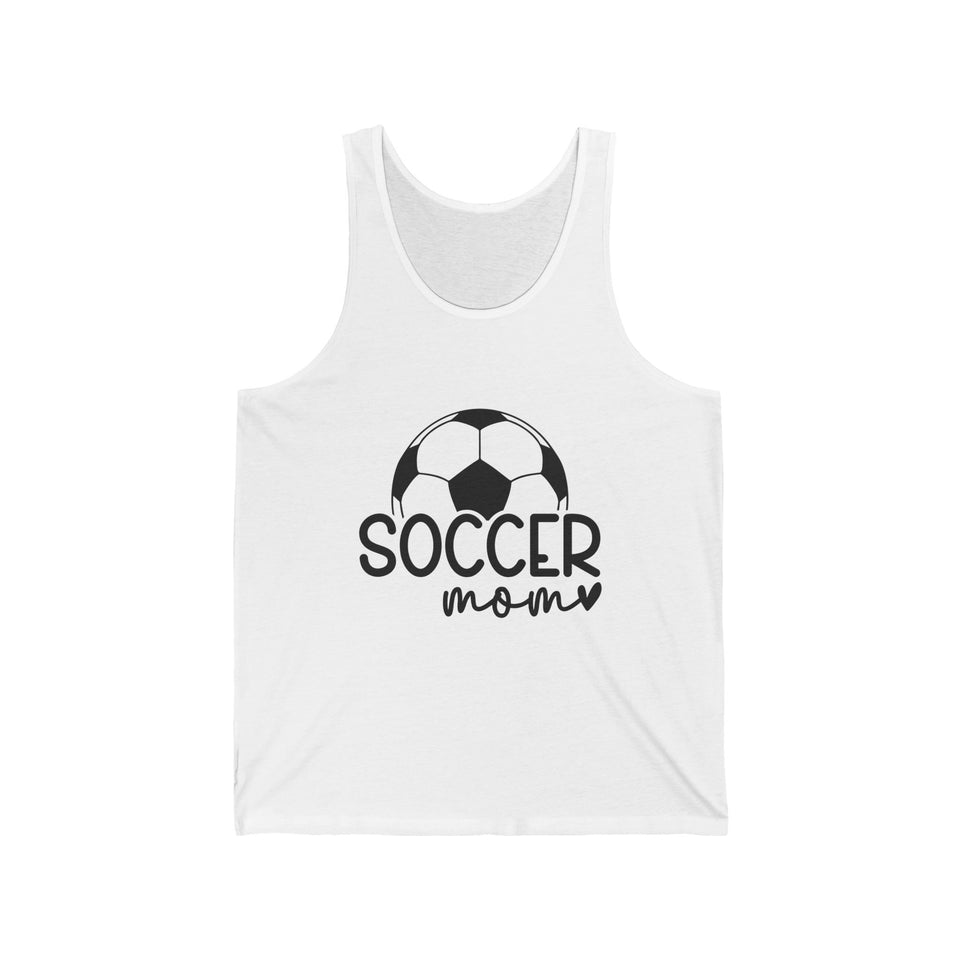 Soccer Mom Unisex Jersey Tank