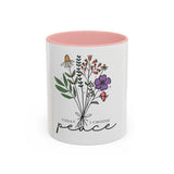 Today I Choose  Peace Coffee Mug - Choose Peace Design (11 & 15oz)