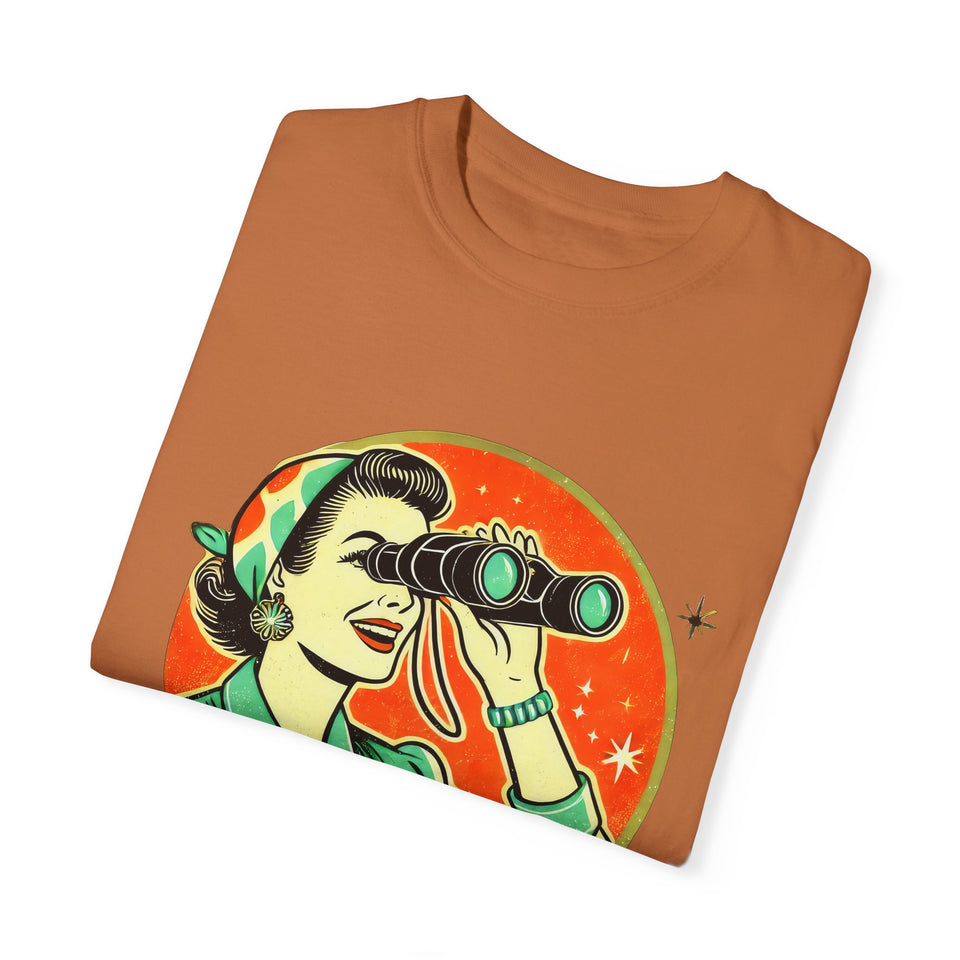 "Oh Look! Nobody Gives a Shit" Funny Unisex Garment-Dyed T-Shirt