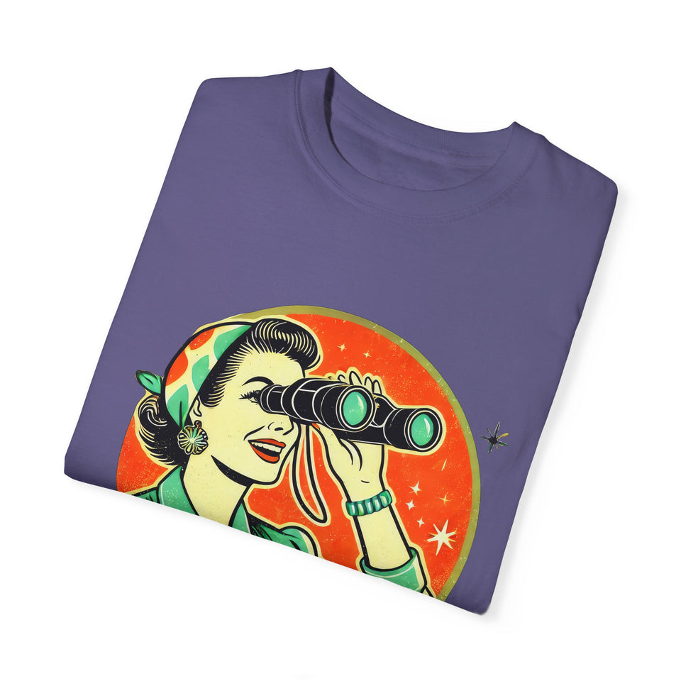 "Oh Look! Nobody Gives a Shit" Funny Unisex Garment-Dyed T-Shirt