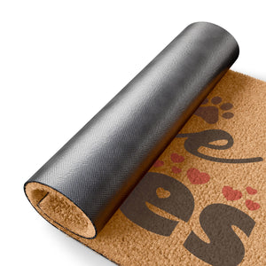 Doormat - Free Kisses Welcome Mat for Romantic Home Decor