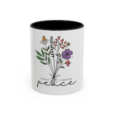 Today I Choose  Peace Coffee Mug - Choose Peace Design (11 & 15oz)