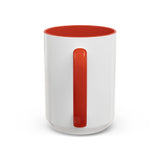What A Dad Is Accent Coffee Mug (11, 15oz)