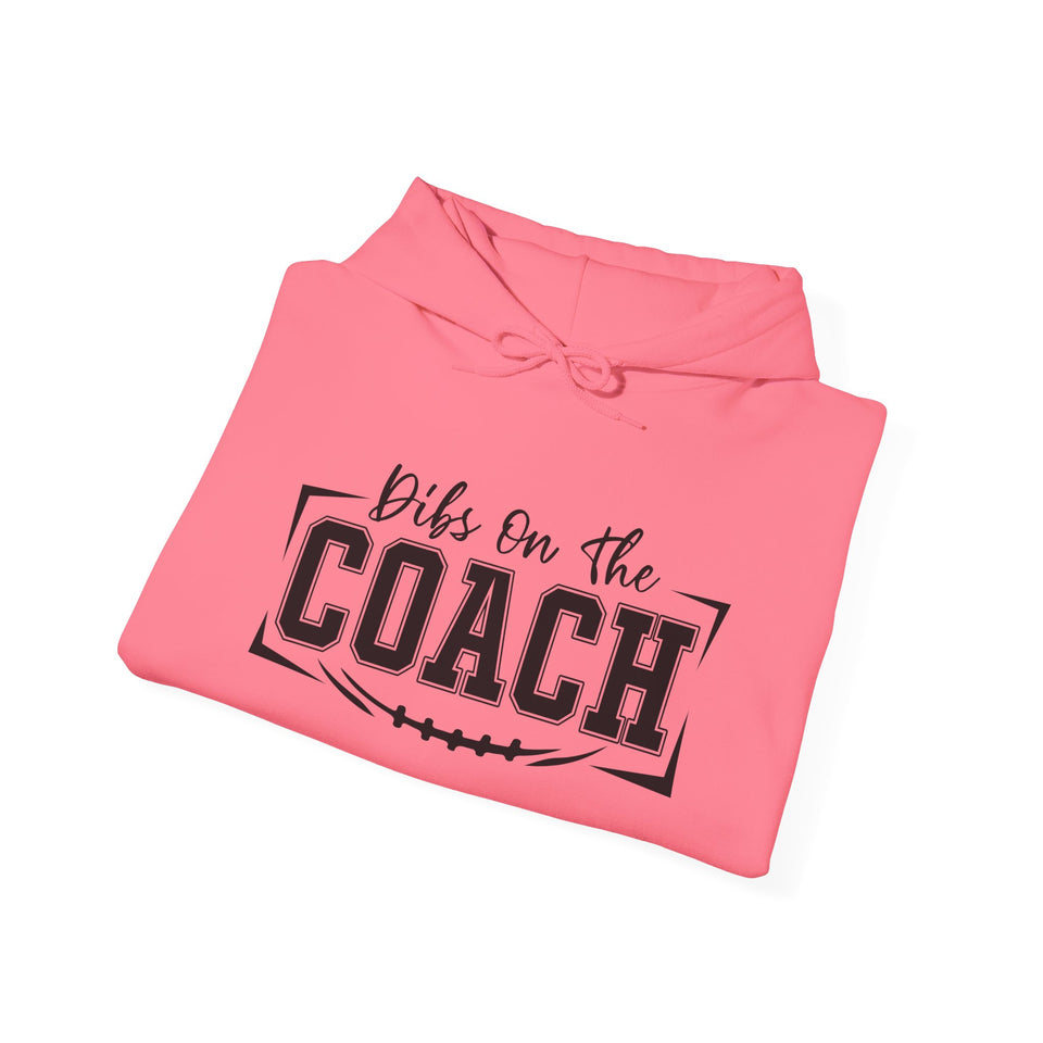 Dids On The Coach Unisex Coach Hooded Sweatshirt - Perfect Gift for Coaches & Sports Fans