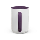 Personalized Accent Coffee Mug - Customizable Design for Home or Office