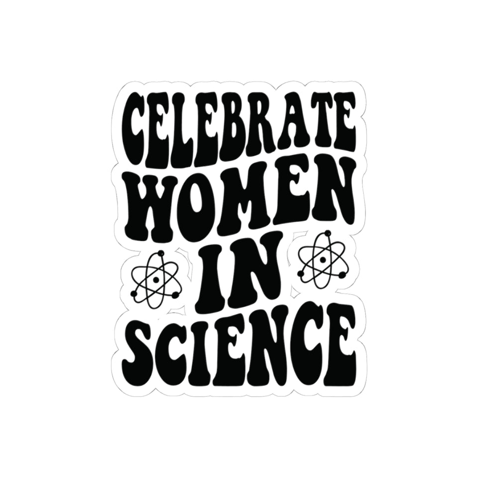 Celebrate Women In Science Kiss-Cut Stickers