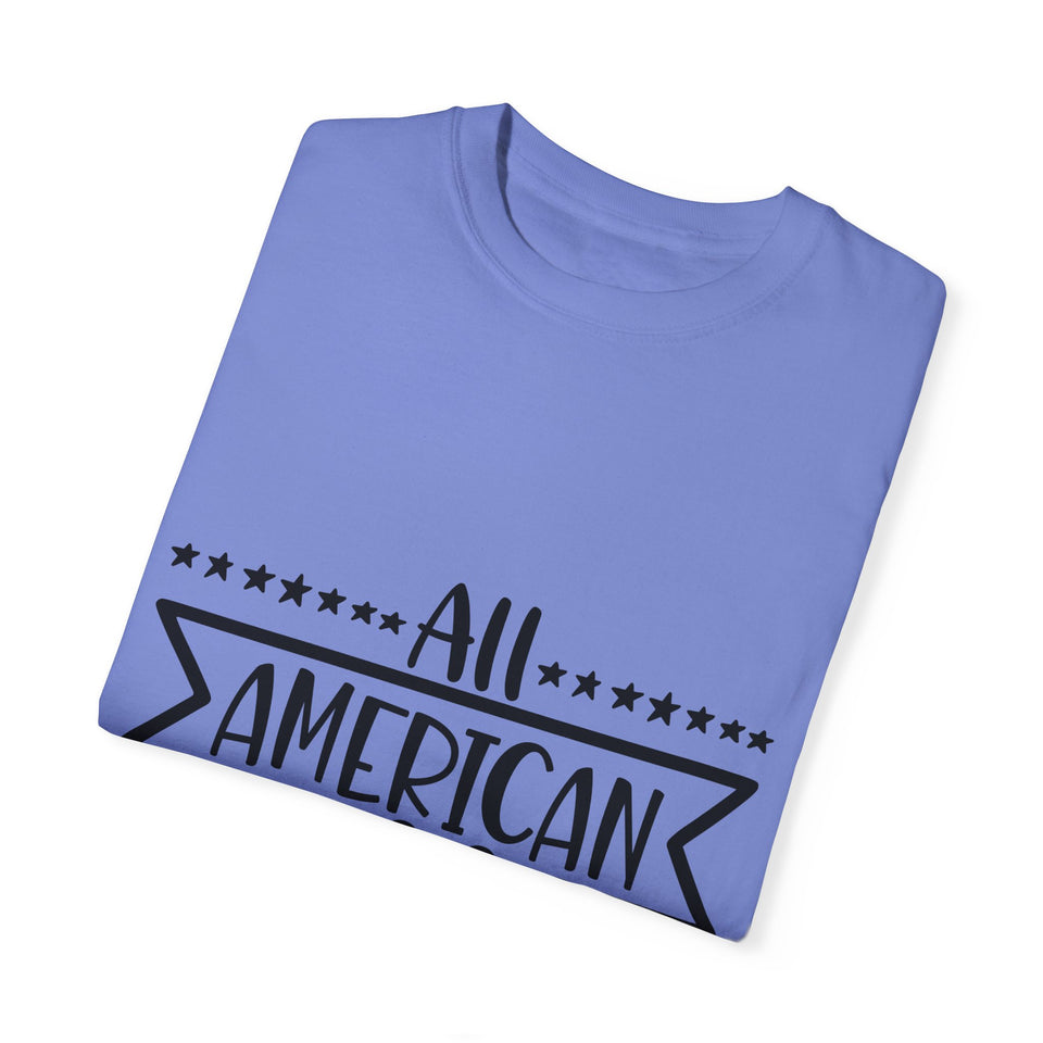 All American Hubby Unisex Garment-Dyed T-shirt