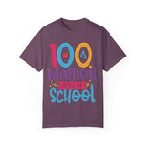 100 Magical Days Of School Unisex Garment-Dyed T-shirt