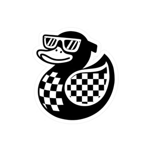 Cool Duck Sticker – Unique Kiss-Cut Vinyl Decal for Home Decor
