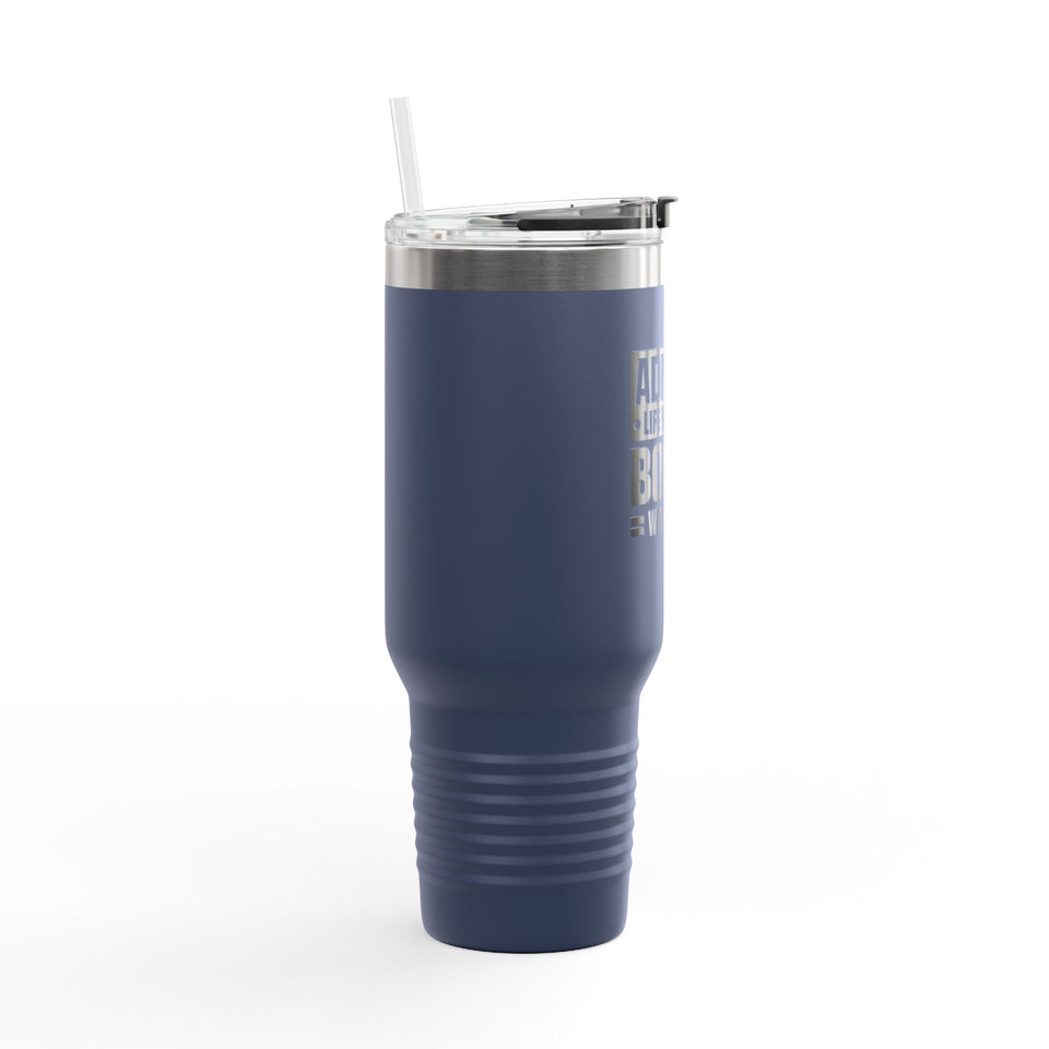 Admit It Insulated Travel Mug - 40oz Adventurer's Companion