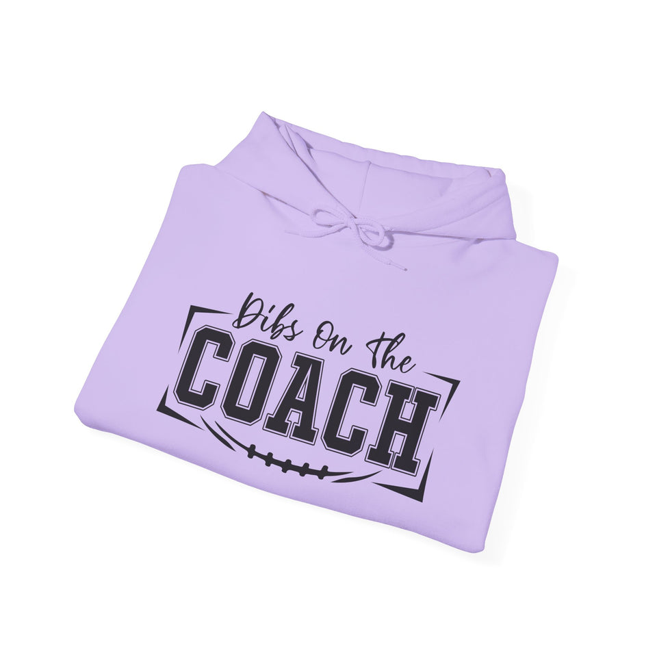 Dids On The Coach Unisex Coach Hooded Sweatshirt - Perfect Gift for Coaches & Sports Fans