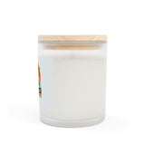 Oh, Look! Nobody Gives a Shit Funny Frosted Glass Candle  11oz