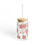 Peachy Sipper Glass, 16oz
