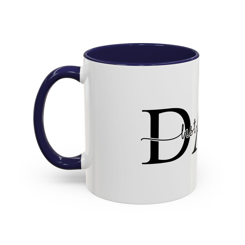 Best Dad Ever Accent Coffee Mug (11, 15oz)
