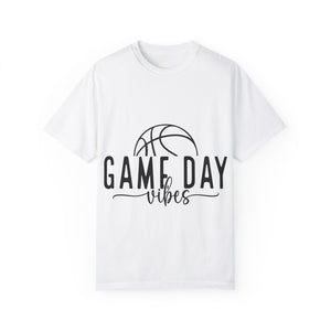 Game Day Basketball Unisex Garment-Dyed T-shirt