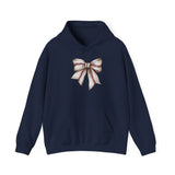 Baseball Bow Unisex Hooded Sweatshirt