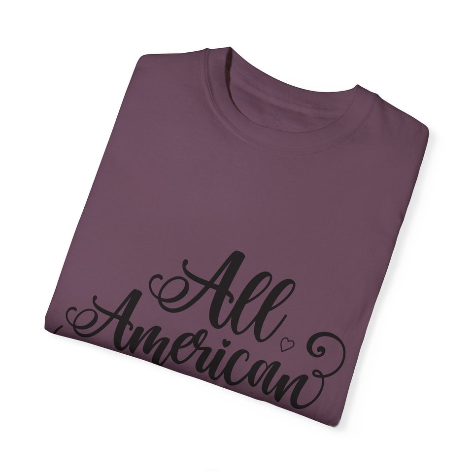 All American Dad Unisex Garment-Dyed T-shirt