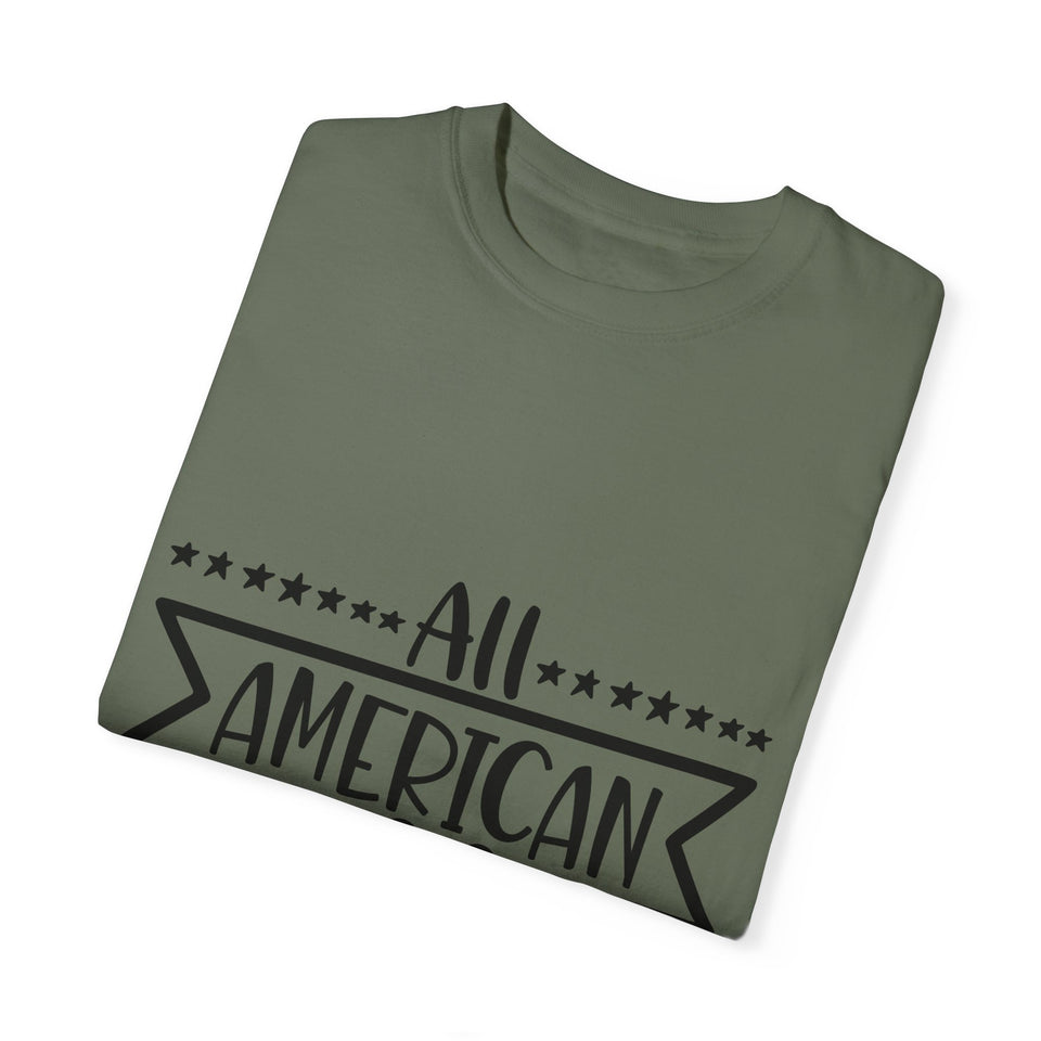 All American Hubby Unisex Garment-Dyed T-shirt