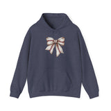 Baseball Bow Unisex Hooded Sweatshirt