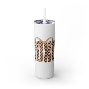 Skinny Tumbler with Straw, 20oz