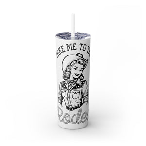 Take Me To The Redo Skinny Tumbler with Straw, 20oz