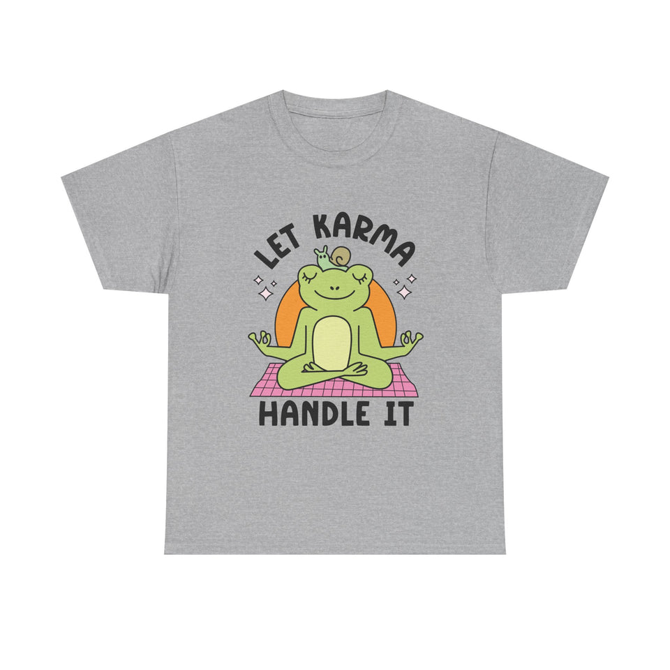 Let Karma Handle It Unisex Heavy Cotton Tee