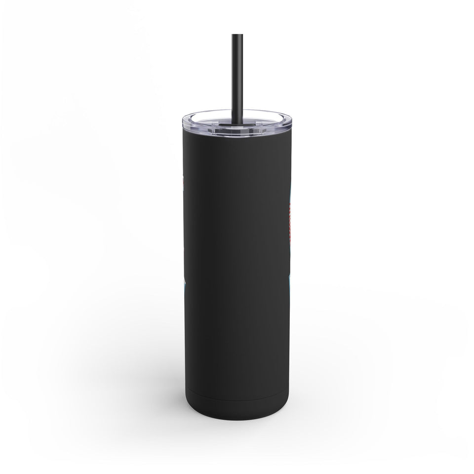 Game Day Tumbler - 20oz Matte Skinny Cup for Sports Fans