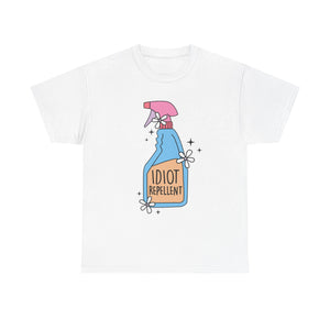 Idiot Replant Unisex Heavy Cotton Tee Express Delivery available