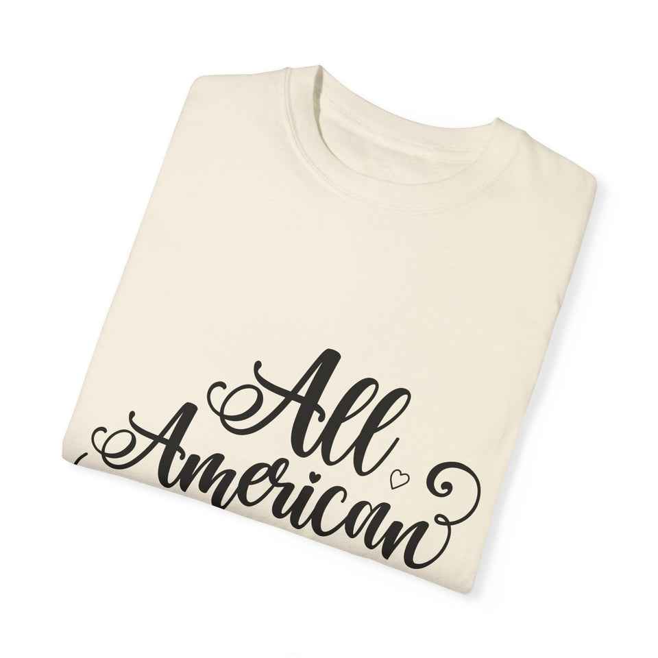 All American Dad Unisex Garment-Dyed T-shirt
