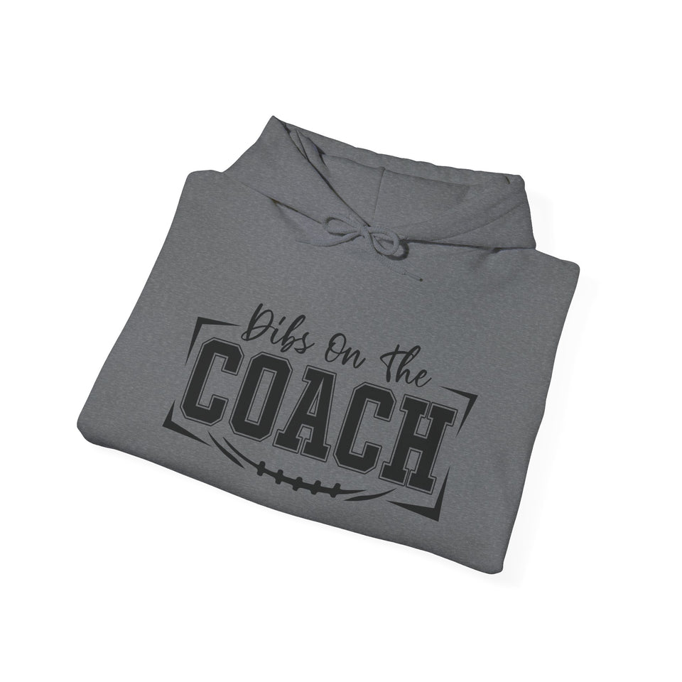 Dids On The Coach Unisex Coach Hooded Sweatshirt - Perfect Gift for Coaches & Sports Fans