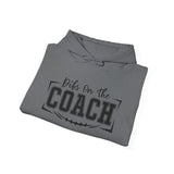 Dids On The Coach Unisex Coach Hooded Sweatshirt - Perfect Gift for Coaches & Sports Fans