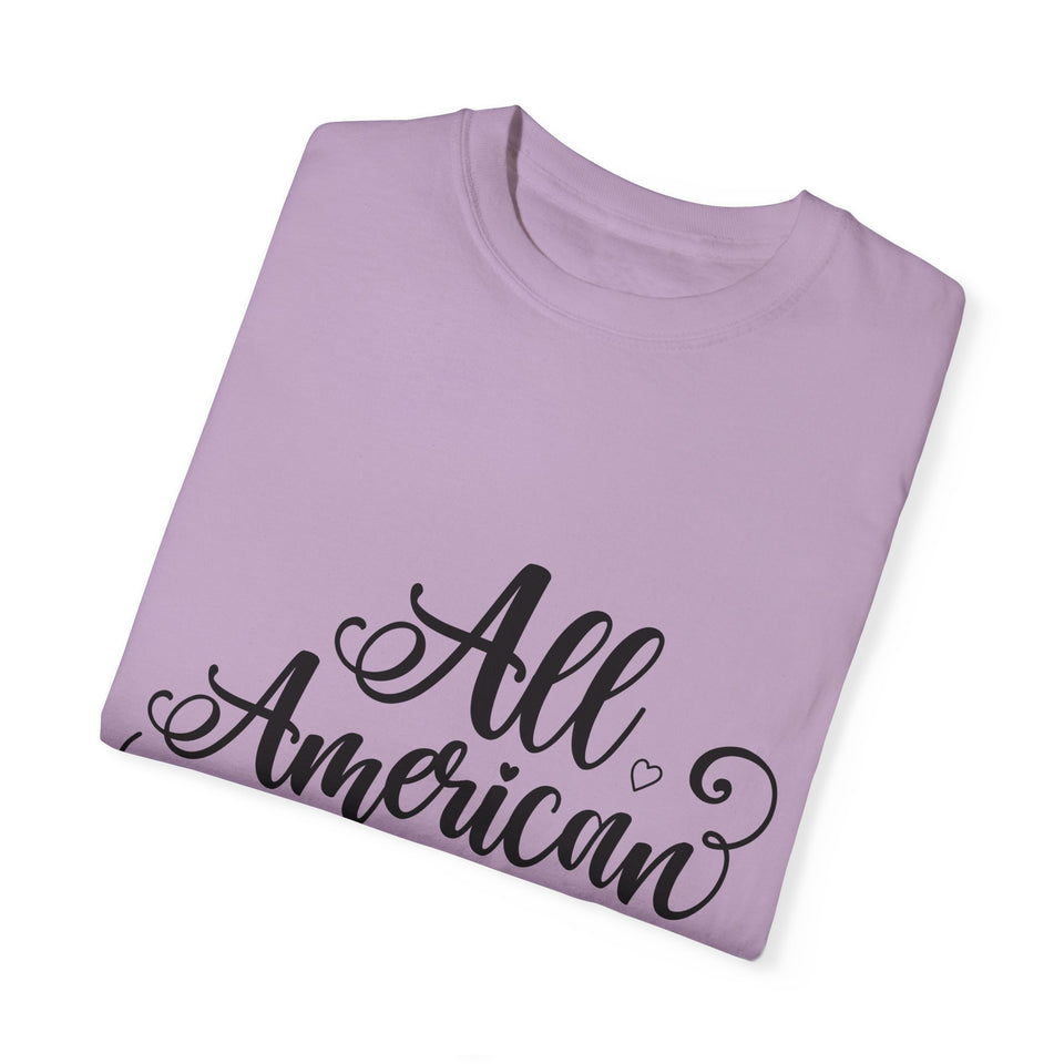 All American Dad Unisex Garment-Dyed T-shirt