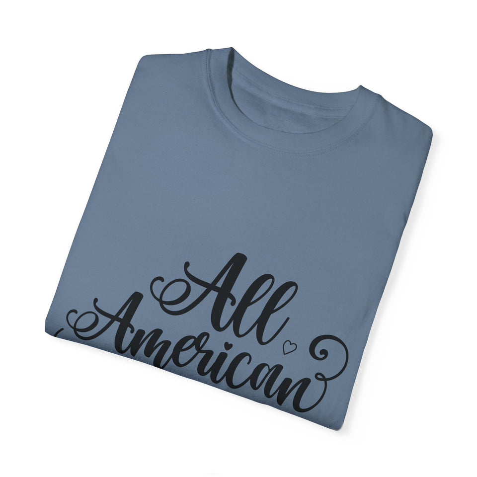 All American Dad Unisex Garment-Dyed T-shirt