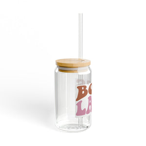 Boss Lady Sipper Glass, 16oz