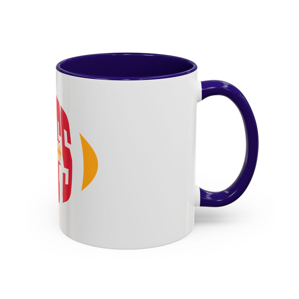 Chiefs Football Mug - Colorful 11oz & 15oz Ceramic Coffee Cup