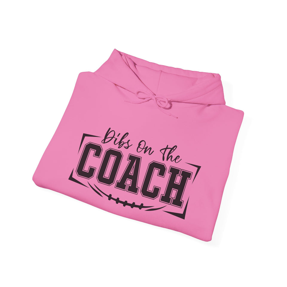 Dids On The Coach Unisex Coach Hooded Sweatshirt - Perfect Gift for Coaches & Sports Fans