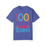 100 Magical Days Of School Unisex Garment-Dyed T-shirt