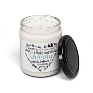 Granny Heart Scented Soy Candle, 9oz